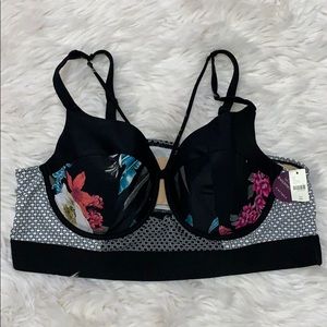 NWT CACIQUE SWIM BALCONETTE  BRA SIZE 44D